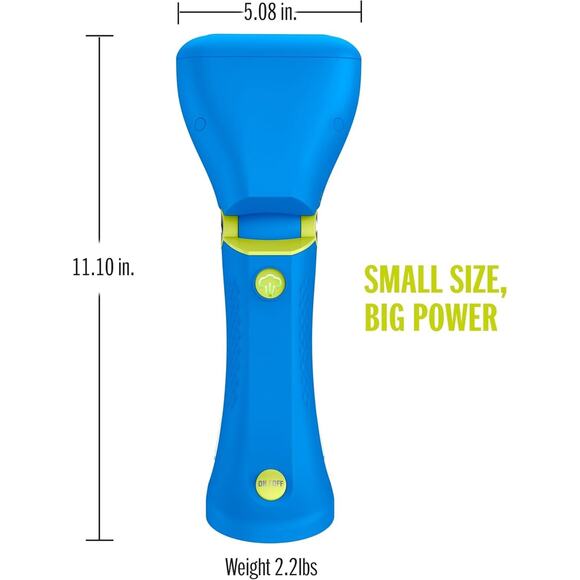 Conair Handheld Garment Steamer for Clothes - Dual Voltage Power Steamer, Blue - Picture 2 of 8